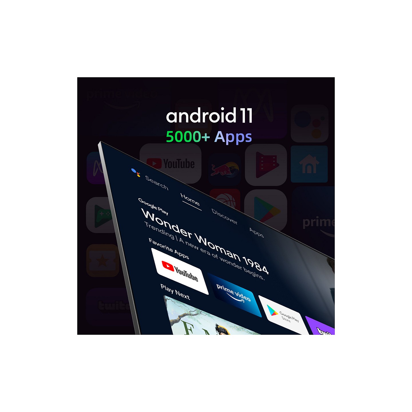 Chiq U50QM8V 50' 127cm 16:9 UHD QLED Google TV bk — Buy in Cyprus with Fast Delivery