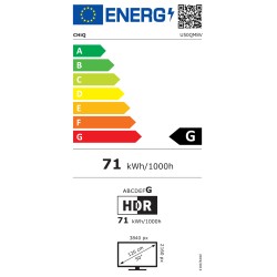 Chiq U50QM8V 50' 127cm 16:9 UHD QLED Google TV bk — Buy in Cyprus with Fast Delivery