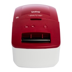 Brother QL-600R Etikettendrucker rot — Buy in Cyprus with Fast Delivery