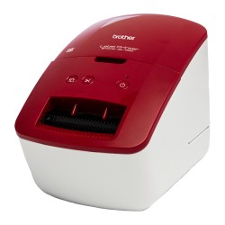 Brother QL-600R Etikettendrucker rot — Buy in Cyprus with Fast Delivery