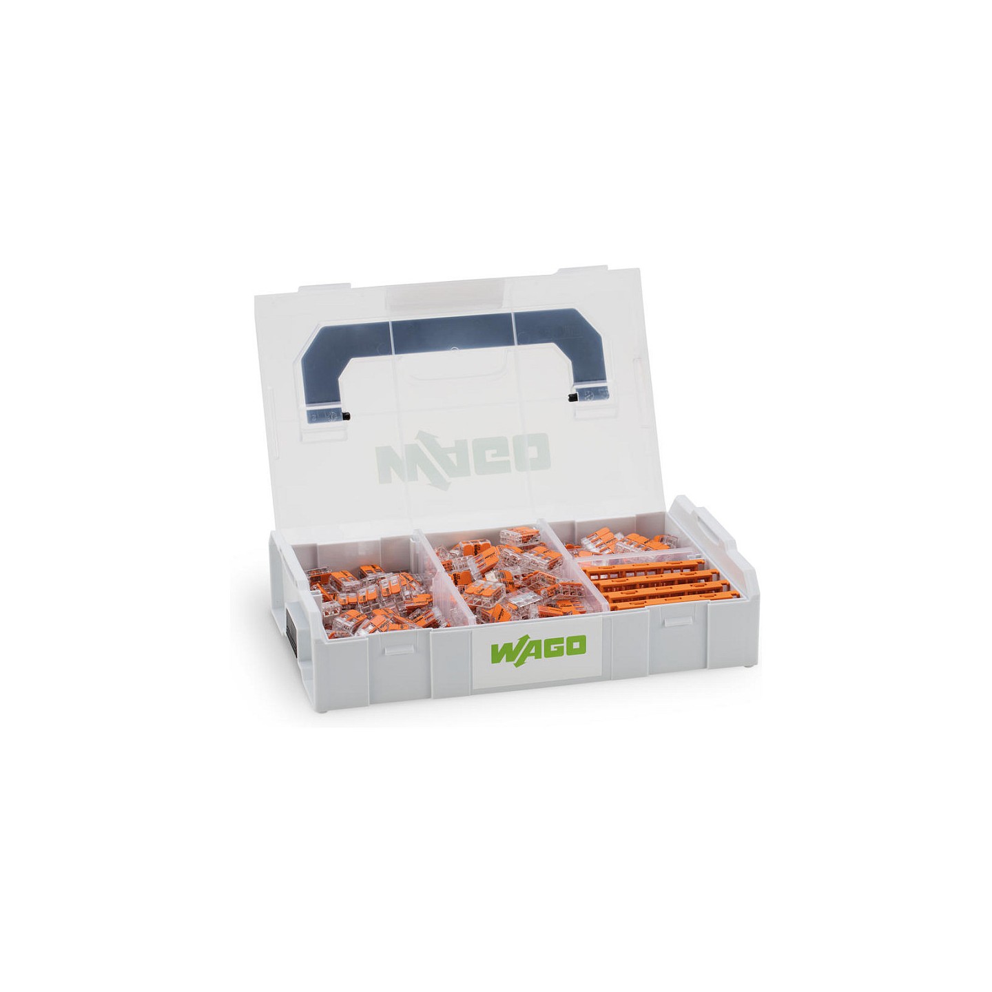 Wago Verbindungsklemmen Set L-BOXX® Mini Serie 221 — Buy in Cyprus with Fast Delivery