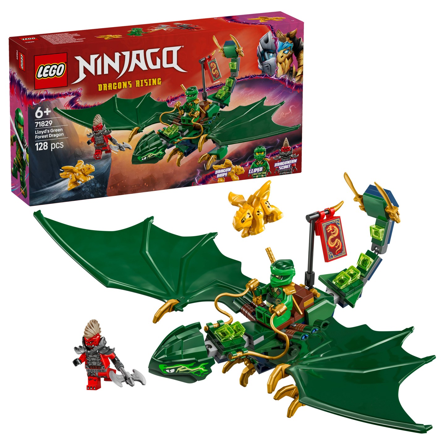 LEGO 71829 Ninjago Lloyds grner Walddrache — Buy in Cyprus with Fast Delivery