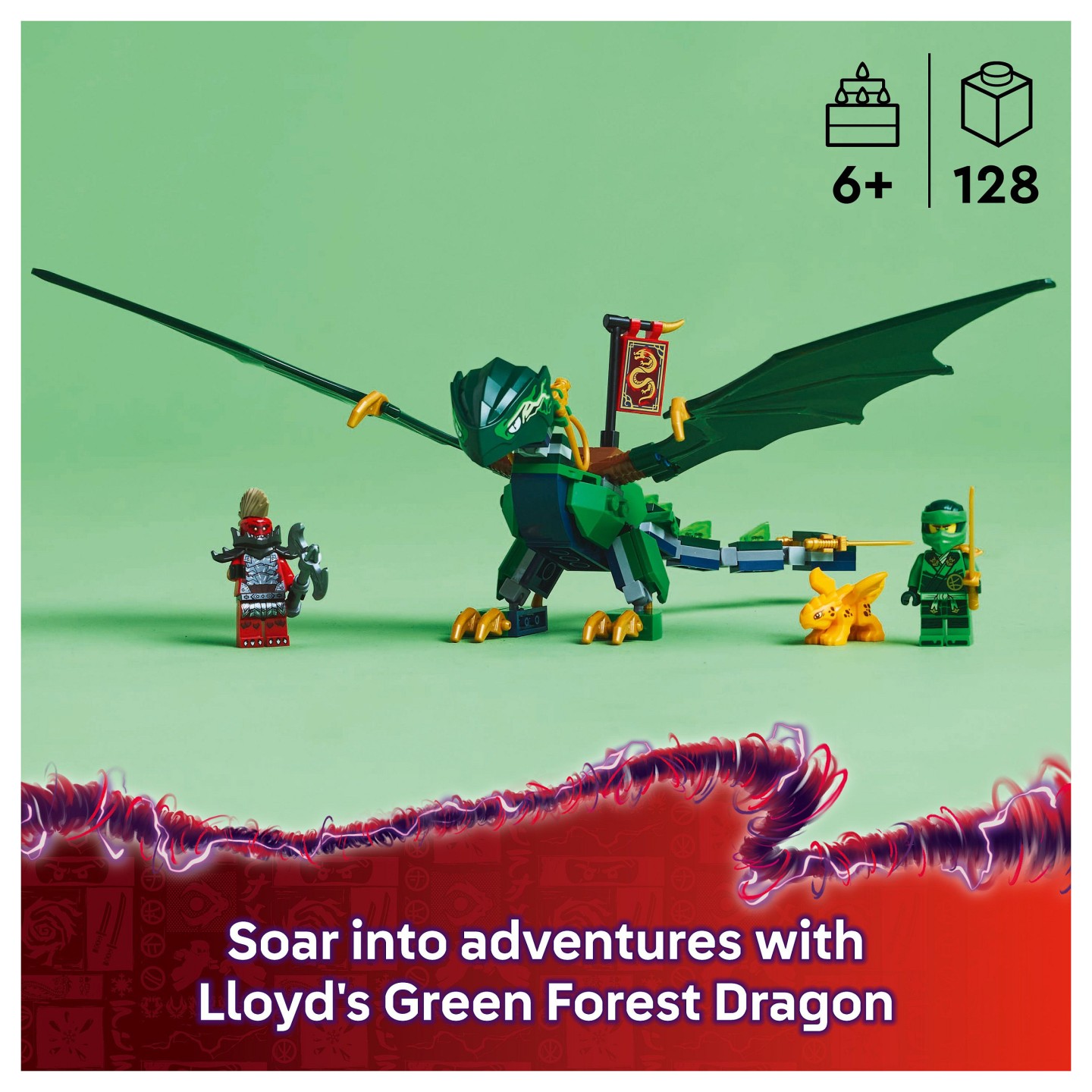LEGO 71829 Ninjago Lloyds grner Walddrache — Buy in Cyprus with Fast Delivery