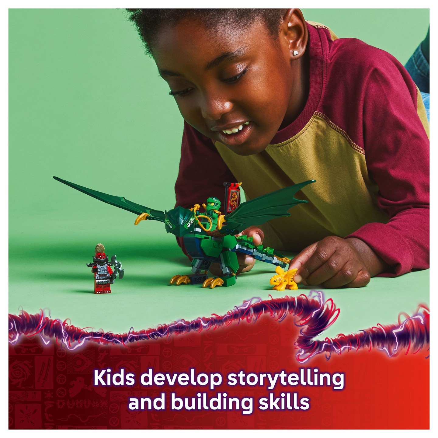 LEGO 71829 Ninjago Lloyds grner Walddrache — Buy in Cyprus with Fast Delivery