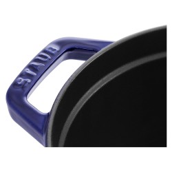 Staub La Cocotte 29cm oval dunkelblau. Gusseisen — Buy in Cyprus with Fast Delivery