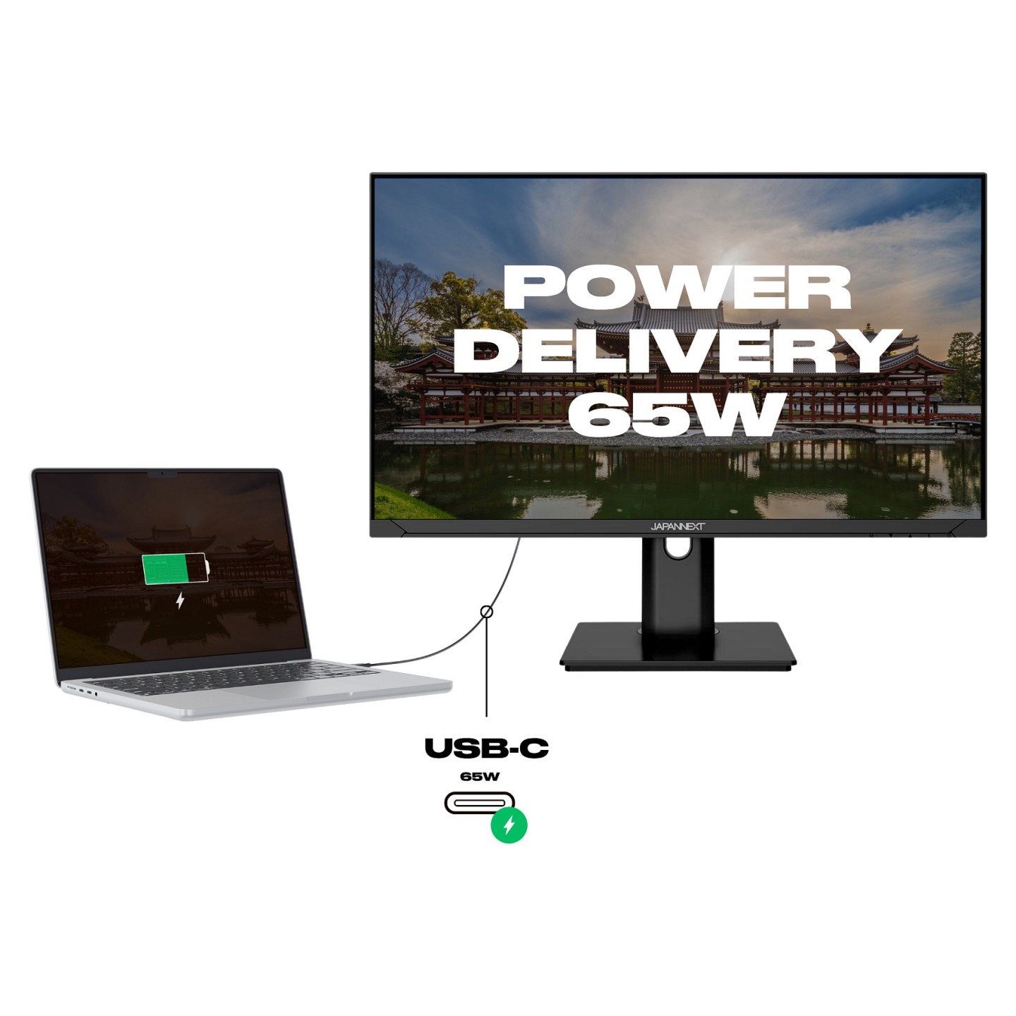 JapanNext FULL HD Monitor 60.5cm (23.8') — Buy in Cyprus with Fast Delivery