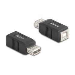 DELOCK Adapter USB 2.0 A Buchse zu B Buchse — Buy in Cyprus with Fast Delivery