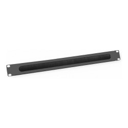 VALUE 19-Zoll-Kabeldurchfhrung 1 HE. mit Kantenschutz. schwarz — Buy in Cyprus with Fast Delivery