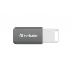 Buy Verbatim V DataBar USB 2.0 Flash Drive - 128GB - Grey, Slide, Key‑ring in Cyprus, Nicosia, Limassol, Larnaka, Pafos