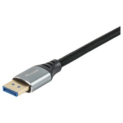 Equip DisplayPort 2.1 St St 1.00m16K 60Hz komp.HDCP Alum. gr — Buy in Cyprus with Fast Delivery