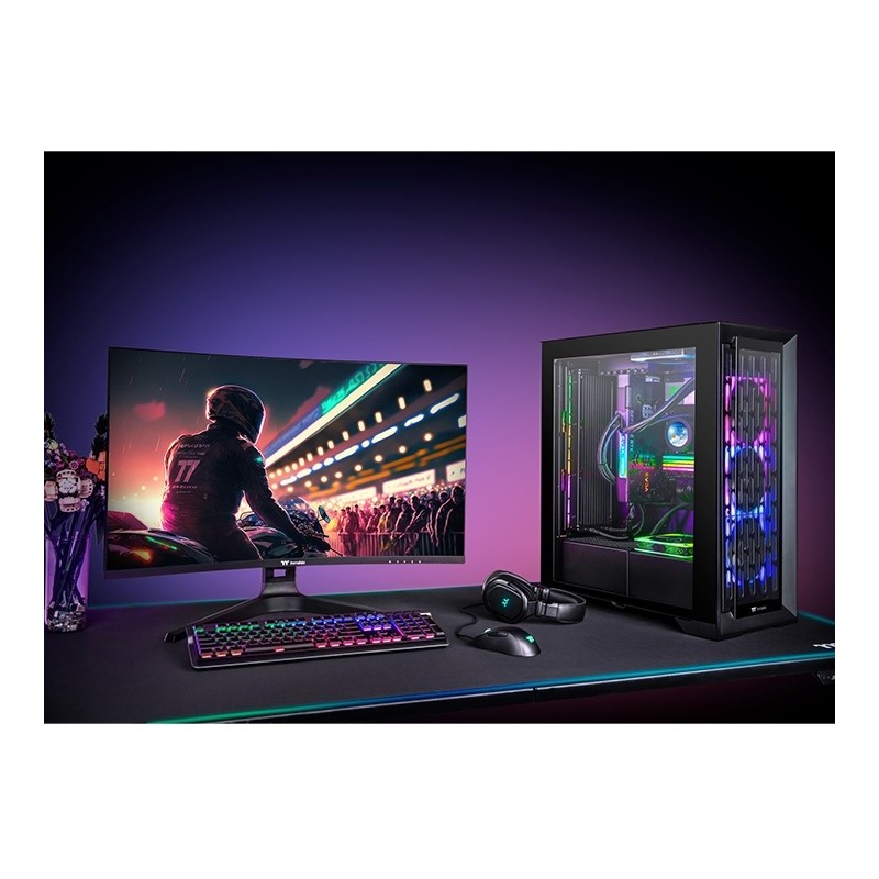 Buy Thermaltake TGM-V32CQ - 32" Curved QHD (2560x1440) 1000R VA 170Hz Gaming Mon... in Cyprus, Nicosia, Limassol, Larnaka, Pafos