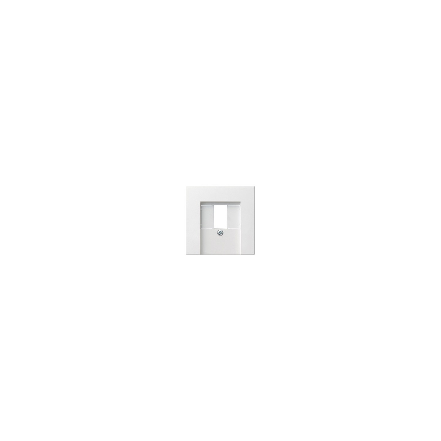 GIRA 027603 Abdeckung TAE+Stereo+USB System 55 reinweiß — Buy in Cyprus with Fast Delivery