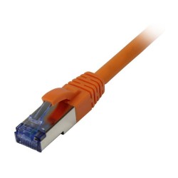 Synergy21 Patchkabel RJ45. CAT6A 500Mhz. 5m. orange. S-STP(S FTP). Komponent getestet(GHMT certified). AWG26.