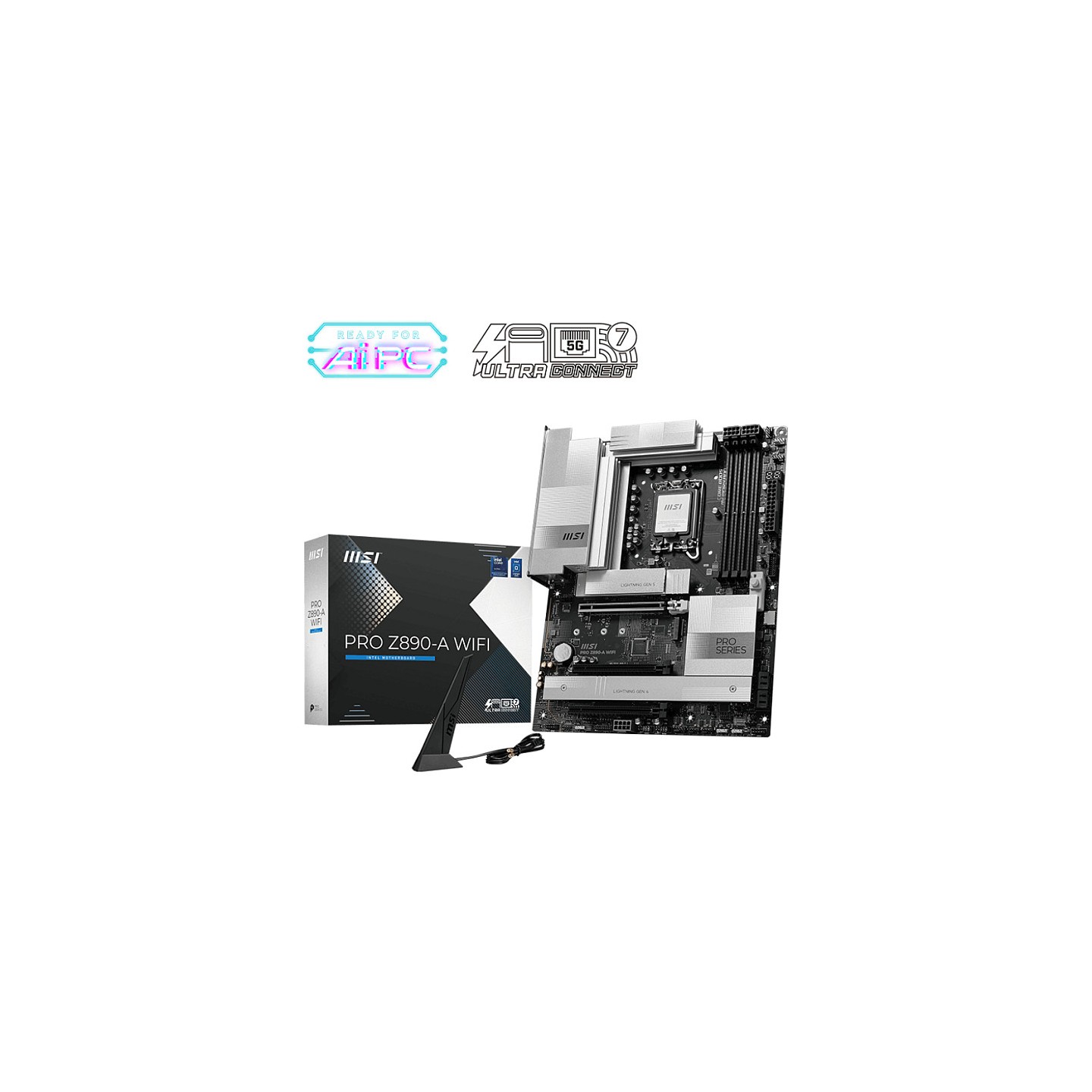 MSI PRO Z890-A WIFI ATX Intel S1851 7E32-002R retail — Buy in Cyprus with Fast Delivery
