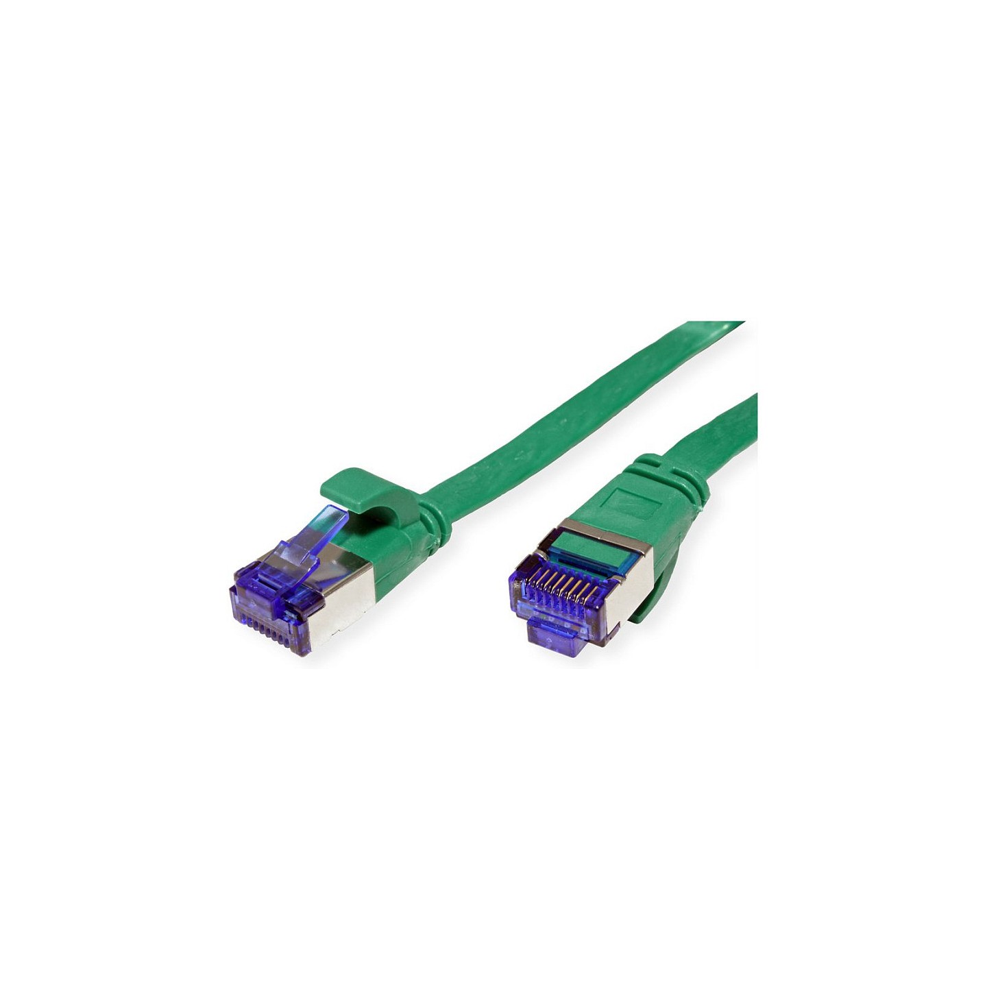 VALUE Patchkabel Cat.6A (Class EA) FTP. extra-flach. grn. 5 m — Buy in Cyprus with Fast Delivery