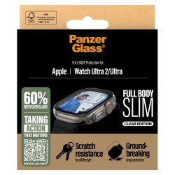 PanzerGlass Snappie Full Body Slim Clear Apple Watch Ultra 2 — Buy in Cyprus with Fast Delivery