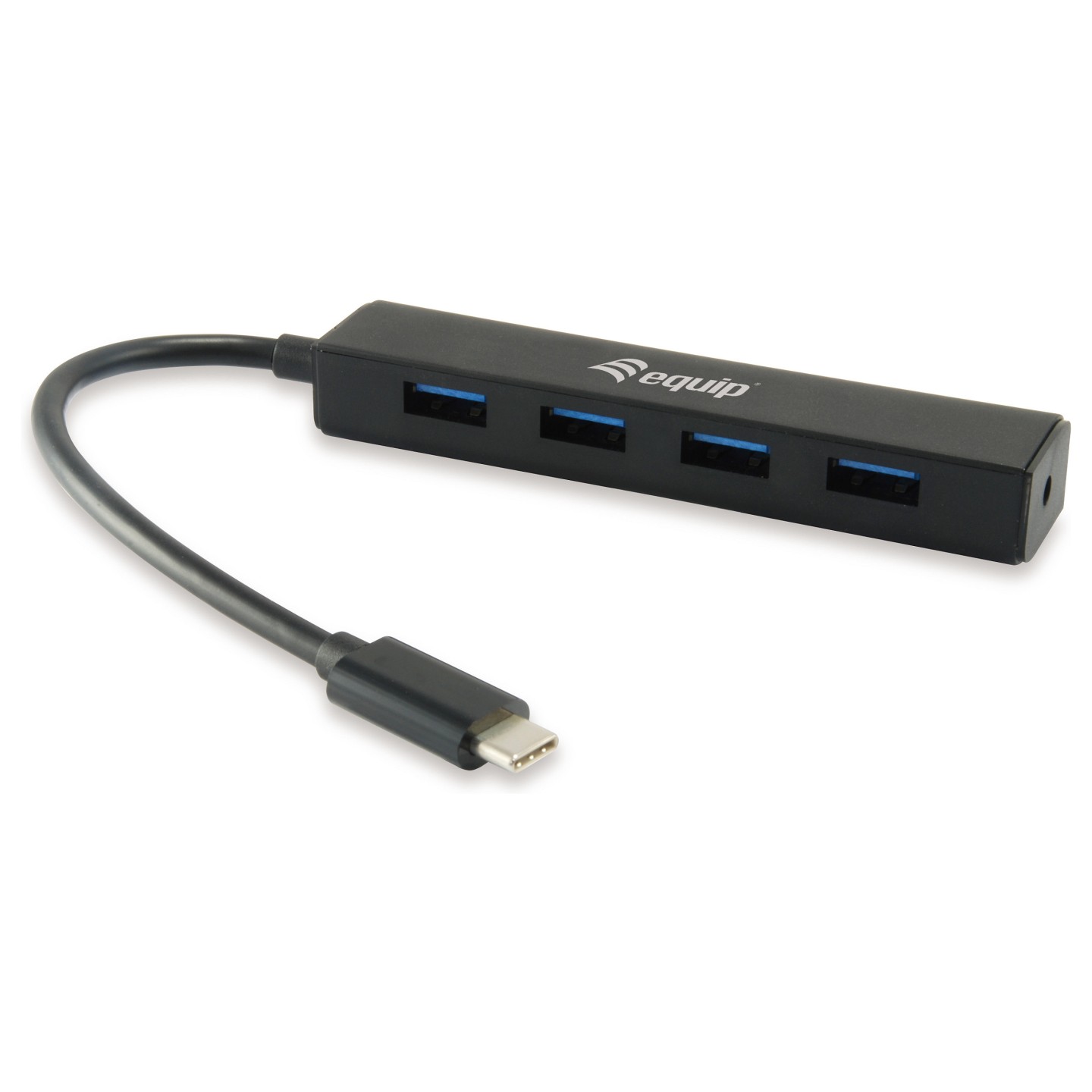 Equip USB-Hub 4-Port 3.2 C- to 4x3.0 5Gbps o.Netzteil sw — Buy in Cyprus with Fast Delivery
