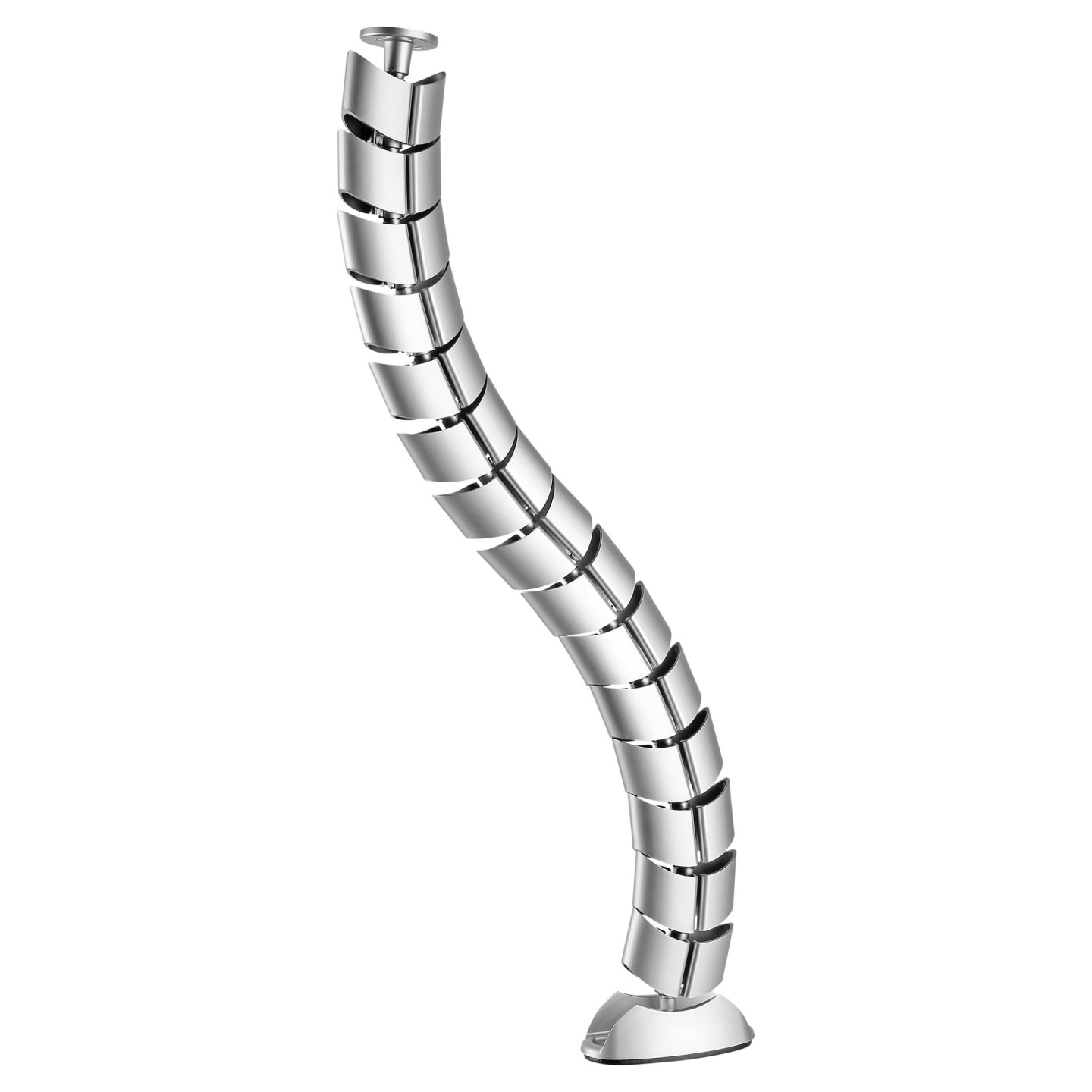 Equip Doppel-Kabelführung mit Untertischmontage silber lite Retail — Buy in Cyprus with Fast Delivery