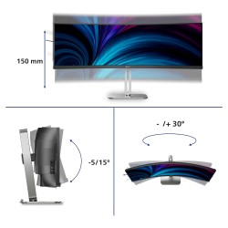 Philips 49B2U5900C 00 Monitor 124.5 cm (49') — Buy in Cyprus with Fast Delivery