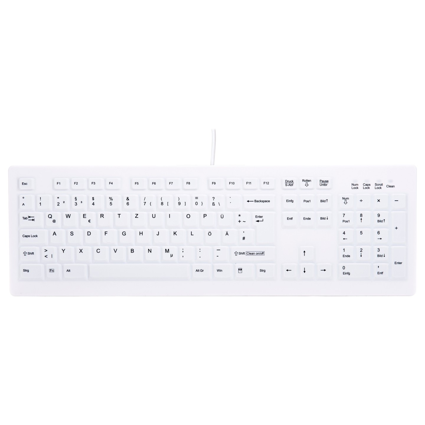 Active Key MedicalKey AK-C8100 - Tastatur-Abdeckung - Weiß — Buy in Cyprus with Fast Delivery