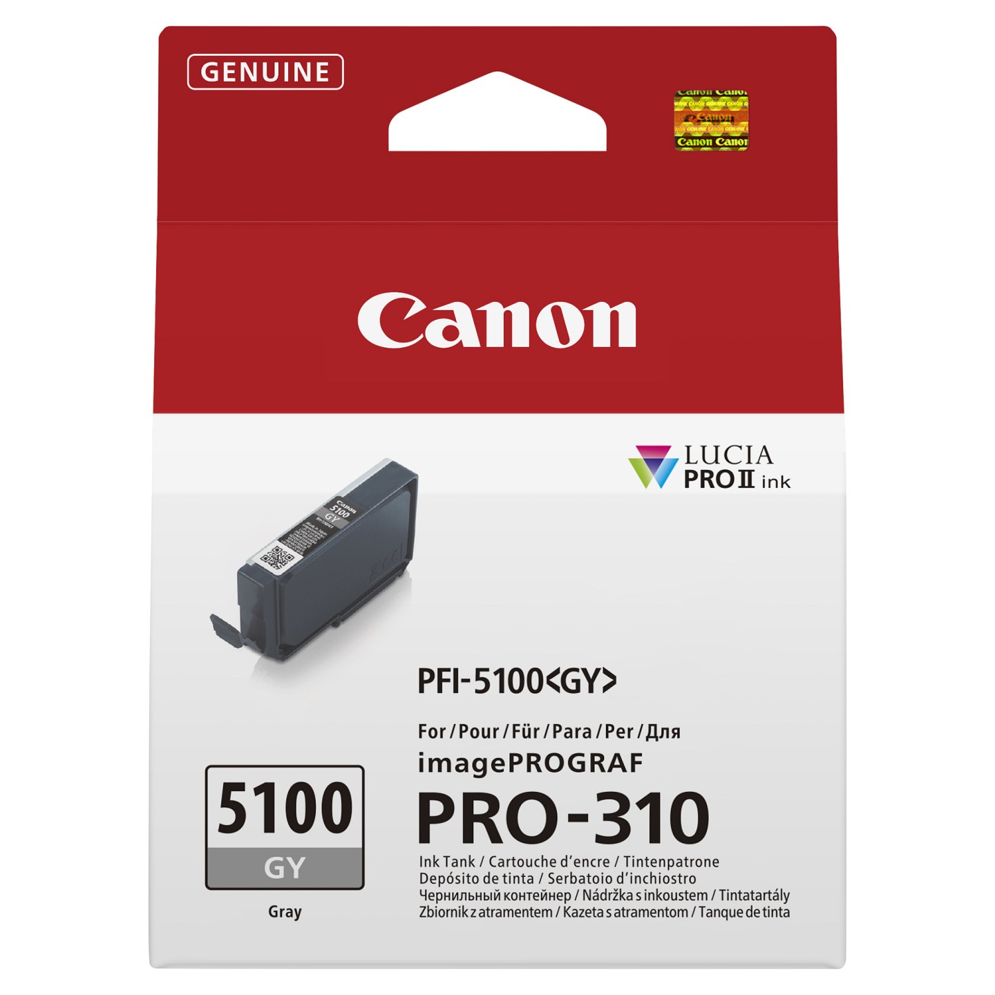 CANON PFI-5100 SERIES Grey ink tank — Buy in Cyprus with Fast Delivery