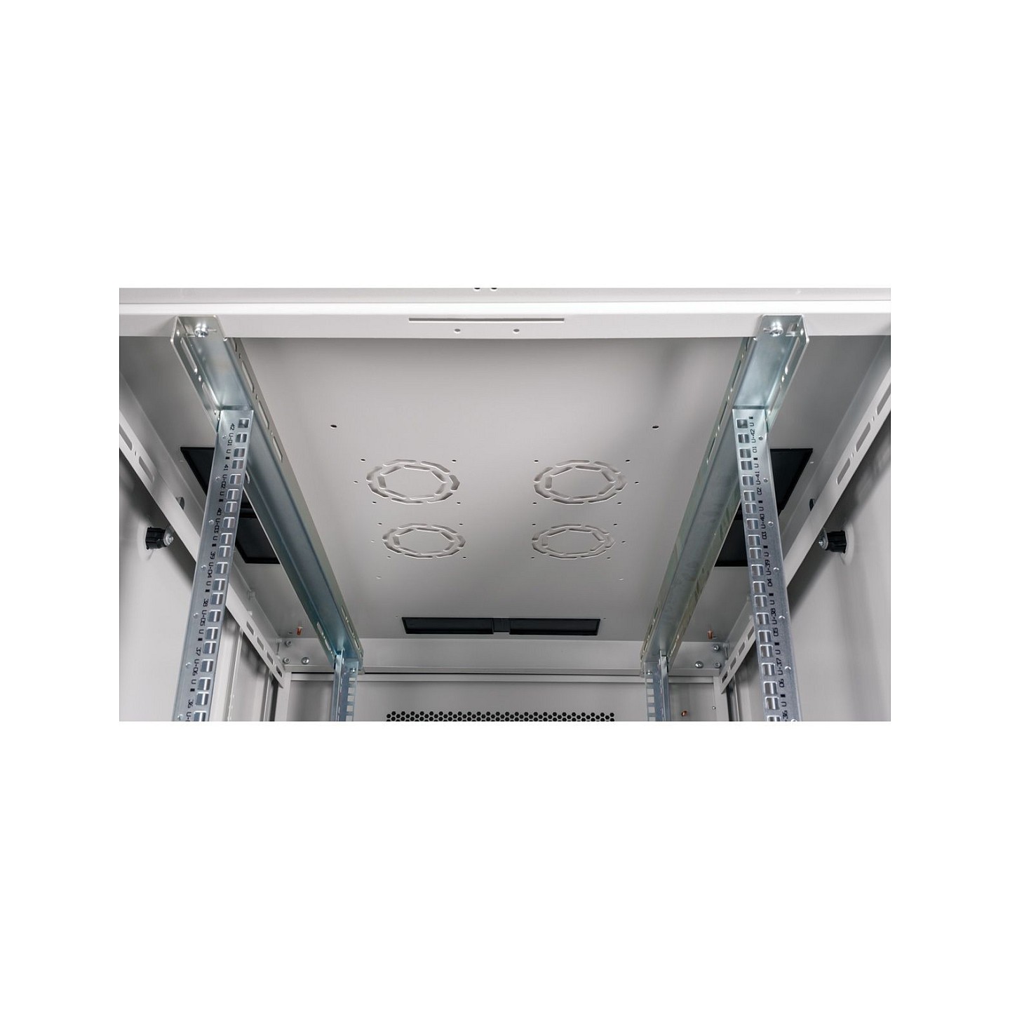 ROLINE 19-Zoll Serverschrank Basic 42 HE. 800x1000 BxT perforiert grau — Buy in Cyprus with Fast Delivery
