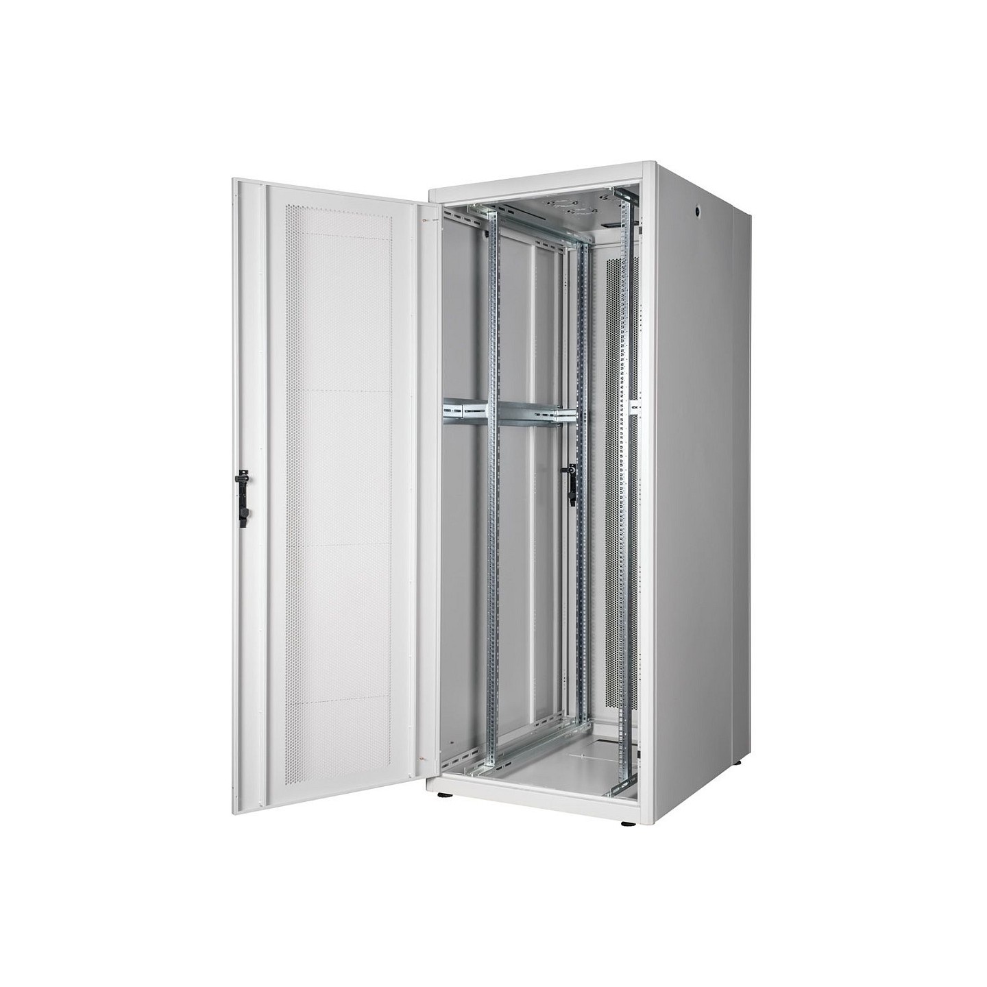 ROLINE 19-Zoll Serverschrank Basic 42 HE. 800x1000 BxT perforiert grau — Buy in Cyprus with Fast Delivery
