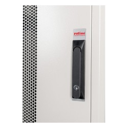 ROLINE 19-Zoll Serverschrank Basic 42 HE. 800x1000 BxT perforiert grau — Buy in Cyprus with Fast Delivery