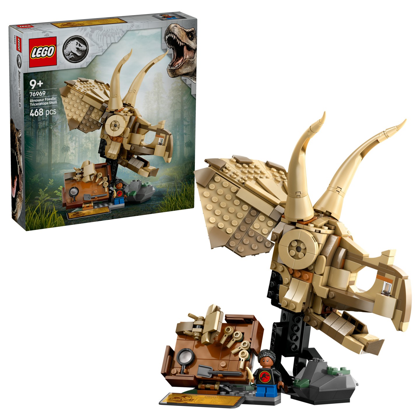 LEGO 76969 Jurassic World Dinosaurier-Fossilien: Triceratops — Buy in Cyprus with Fast Delivery