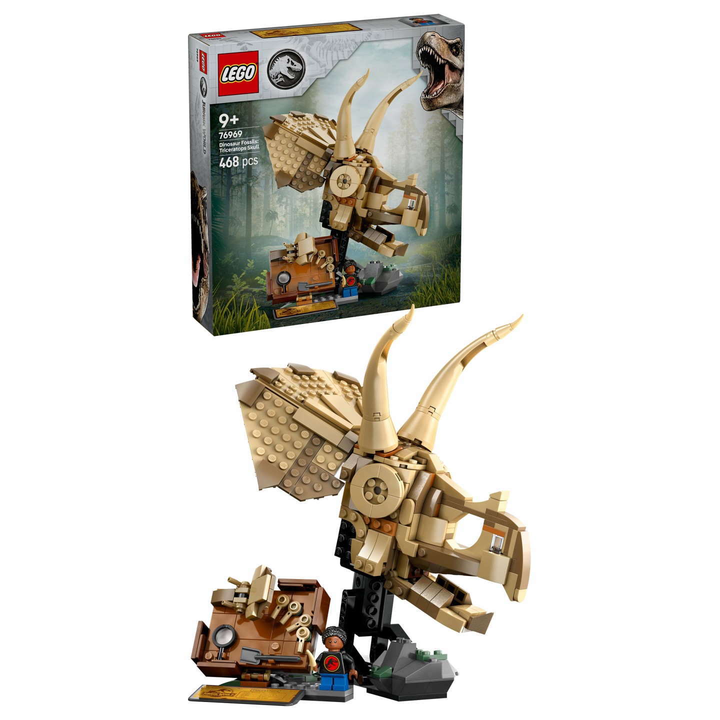 LEGO 76969 Jurassic World Dinosaurier-Fossilien: Triceratops — Buy in Cyprus with Fast Delivery