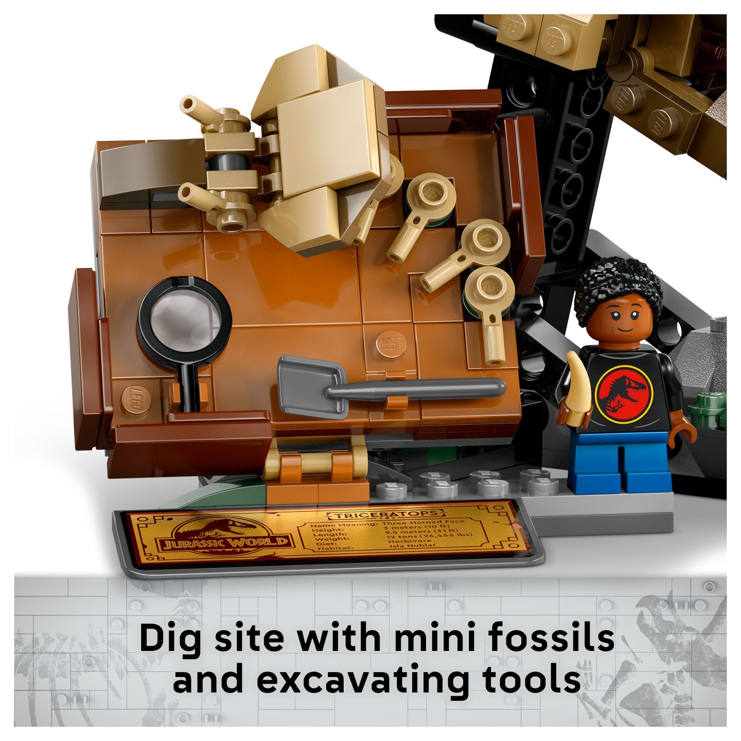 LEGO 76969 Jurassic World Dinosaurier-Fossilien: Triceratops — Buy in Cyprus with Fast Delivery