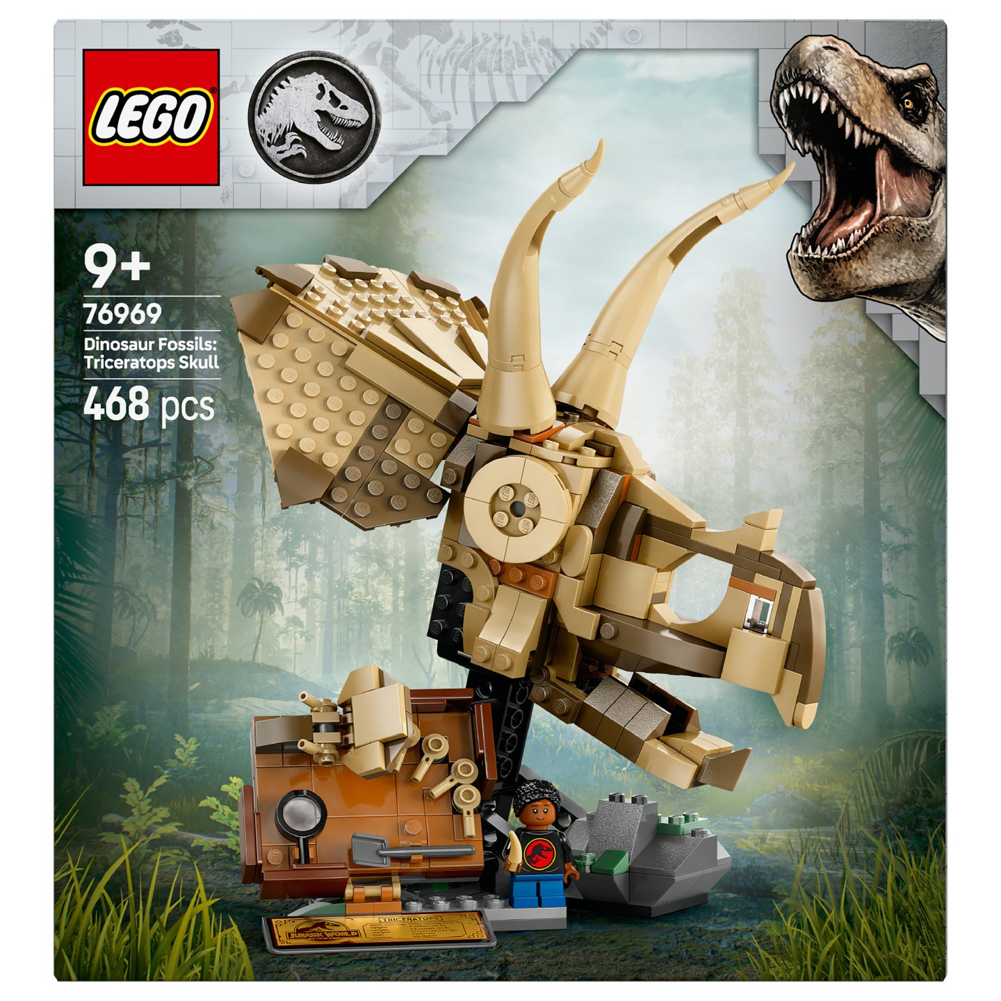 LEGO 76969 Jurassic World Dinosaurier-Fossilien: Triceratops — Buy in Cyprus with Fast Delivery