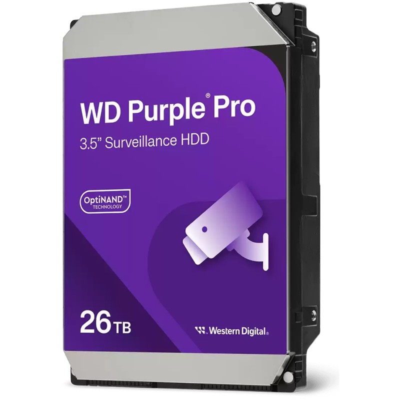 Buy WD Purple Pro WD260PURP - 26TB 3.5-inch SATA 6Gb/s 7200RPM Surveillance HDD in Cyprus, Nicosia, Limassol, Larnaka, Pafos