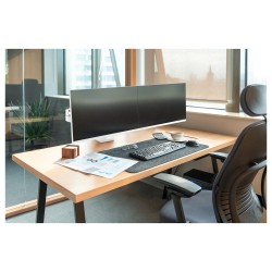 Ergotron LX Pro Monitor Tischhalterung - für 2 LCD-Displays - nebeneinander - weiß — Buy in Cyprus with Fast Delivery