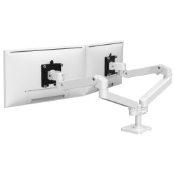 Ergotron LX Pro Monitor Tischhalterung - für 2 LCD-Displays - nebeneinander - weiß — Buy in Cyprus with Fast Delivery
