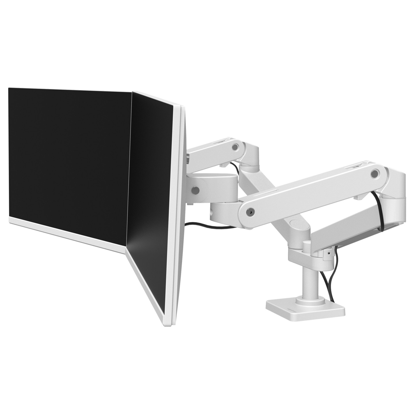 Ergotron LX Pro Monitor Tischhalterung - für 2 LCD-Displays - nebeneinander - weiß — Buy in Cyprus with Fast Delivery
