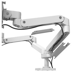 Ergotron LX Pro Monitor Tischhalterung - für 2 LCD-Displays - nebeneinander - weiß — Buy in Cyprus with Fast Delivery