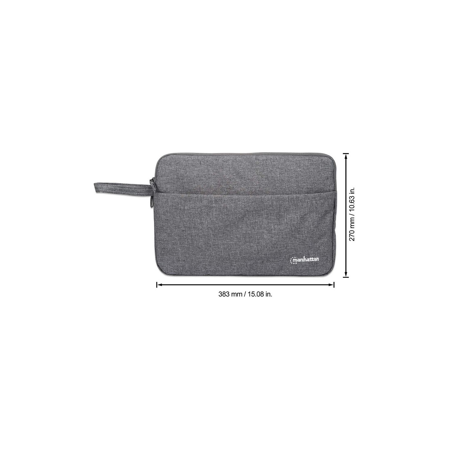 MANHATTAN Seattle Notebook Sleeve 14.5' wasserfest anthrazit — Buy in Cyprus with Fast Delivery