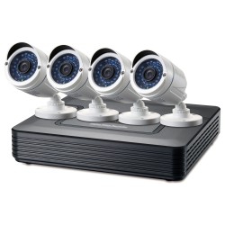CCTV 8-Kanal Fix Out H.264 IR 4xCam inkl. — Buy in Cyprus with Fast Delivery