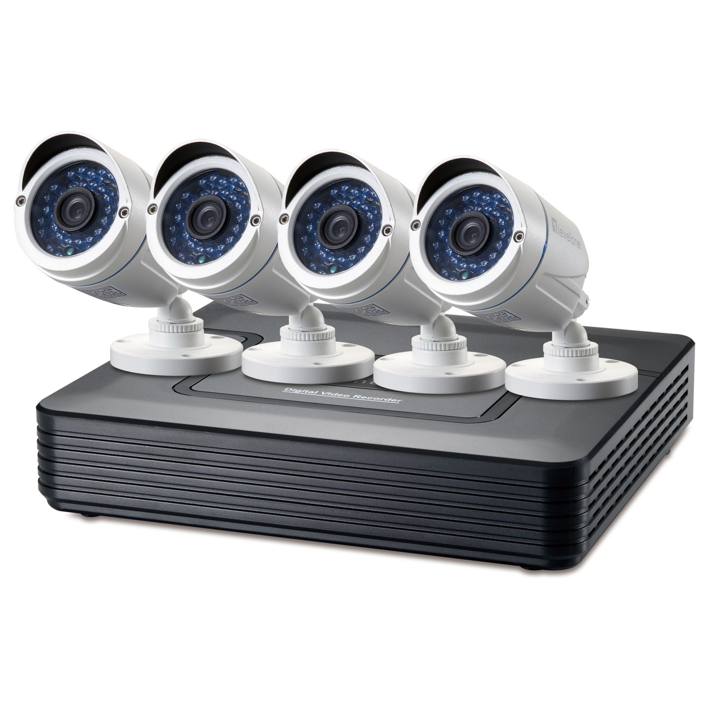 CCTV 8-Kanal Fix Out H.264 IR 4xCam inkl. — Buy in Cyprus with Fast Delivery