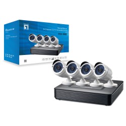 CCTV 8-Kanal Fix Out H.264 IR 4xCam inkl. — Buy in Cyprus with Fast Delivery