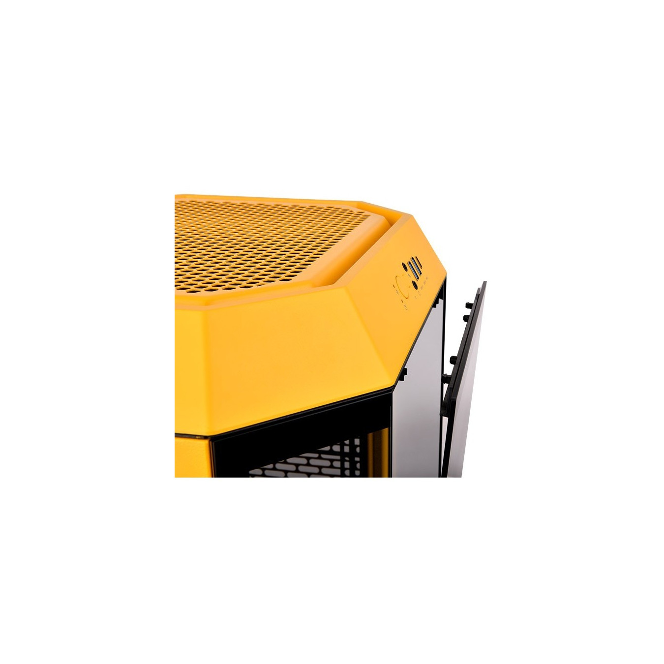 Thermaltake The Tower 300 Bumblebee - Micro-ATX Yellow Case, Supports 400mm GPU & 210mm CPU Cooler