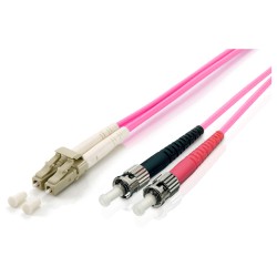 Equip LWL Patchkabel LC- to ST 3.00m Multimode Duplex OM4 vi Polybeutel — Buy in Cyprus with Fast Delivery