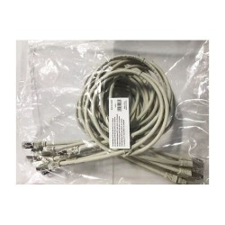 Equip Patchkabel Cat6A 10x set S FTP 2xRJ45 1.00m gr Plat. — Buy in Cyprus with Fast Delivery