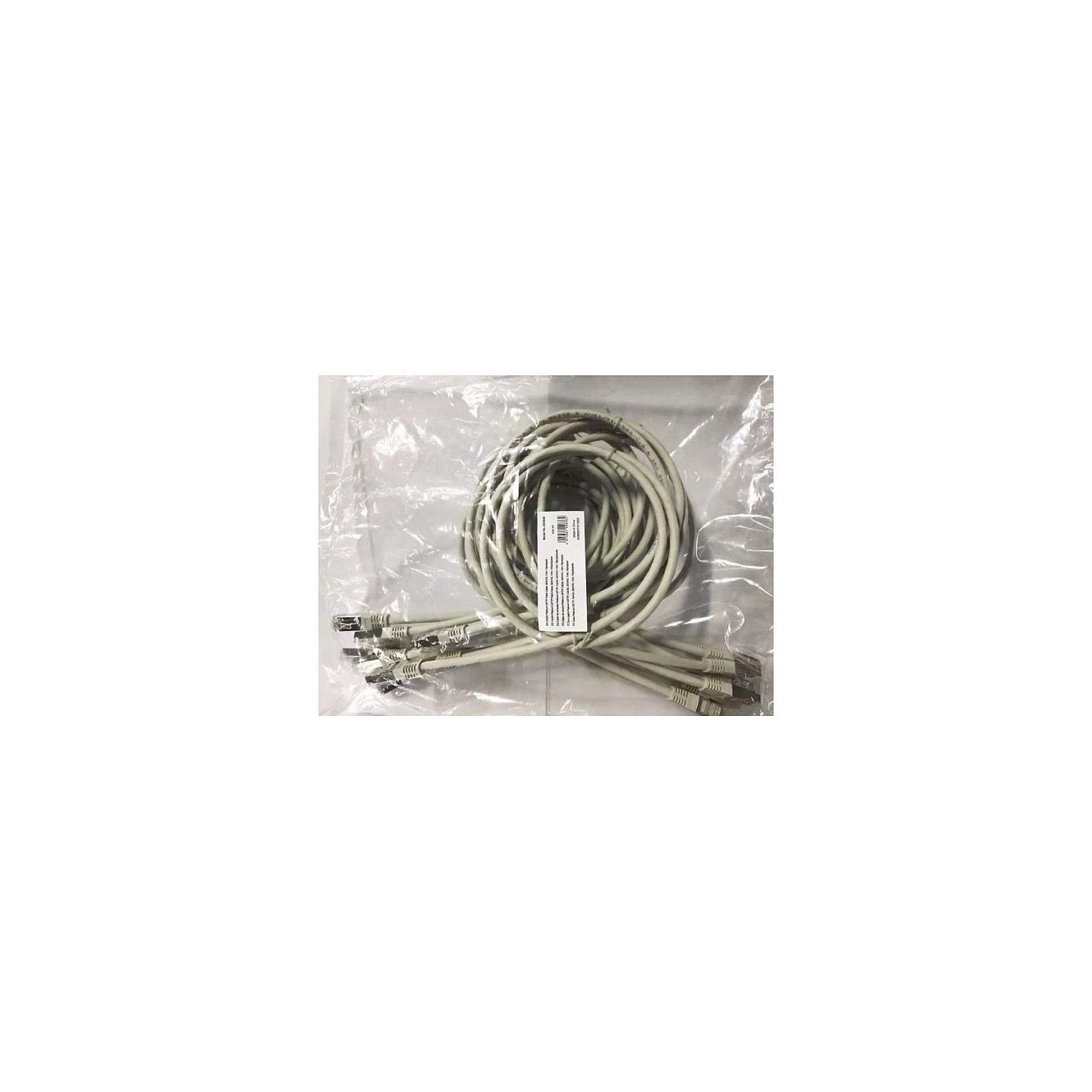 Equip Patchkabel Cat6A 10x set S FTP 2xRJ45 1.00m gr Plat. — Buy in Cyprus with Fast Delivery