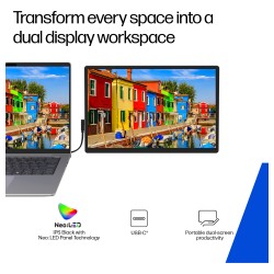 HP Monitor Series 5 Pro portable 514pn (B88JWAA ABB) — Buy in Cyprus with Fast Delivery