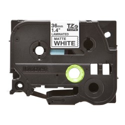 BROTHER TZeM261 tape black on white surface 36mm — Buy in Cyprus with Fast Delivery