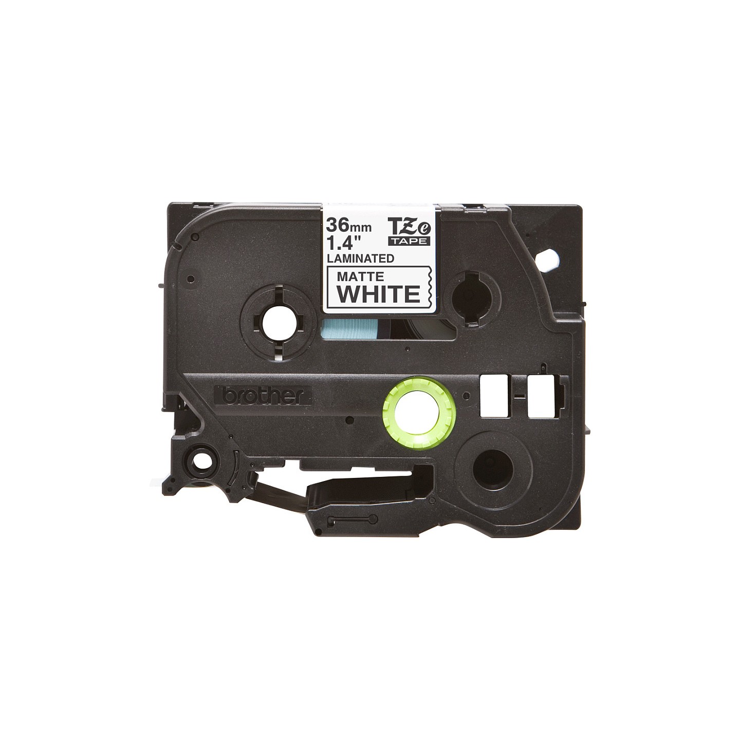 BROTHER TZeM261 tape black on white surface 36mm — Buy in Cyprus with Fast Delivery