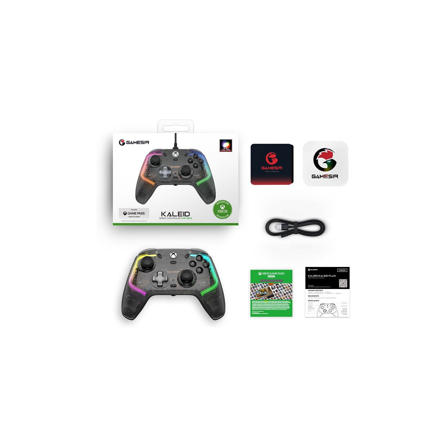 Gamesir Controller K1 kabelgebunden schwarz RGB XBOX — Buy in Cyprus with Fast Delivery