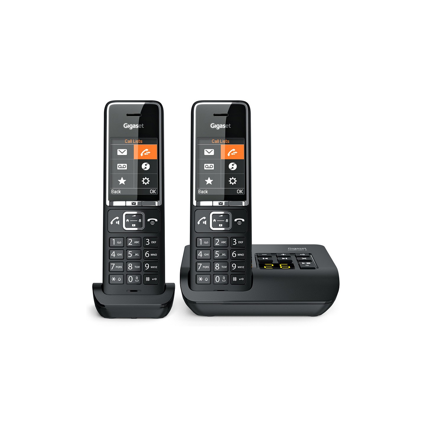 Gigaset Comfort 550A duo schwarz chrom — Buy in Cyprus with Fast Delivery